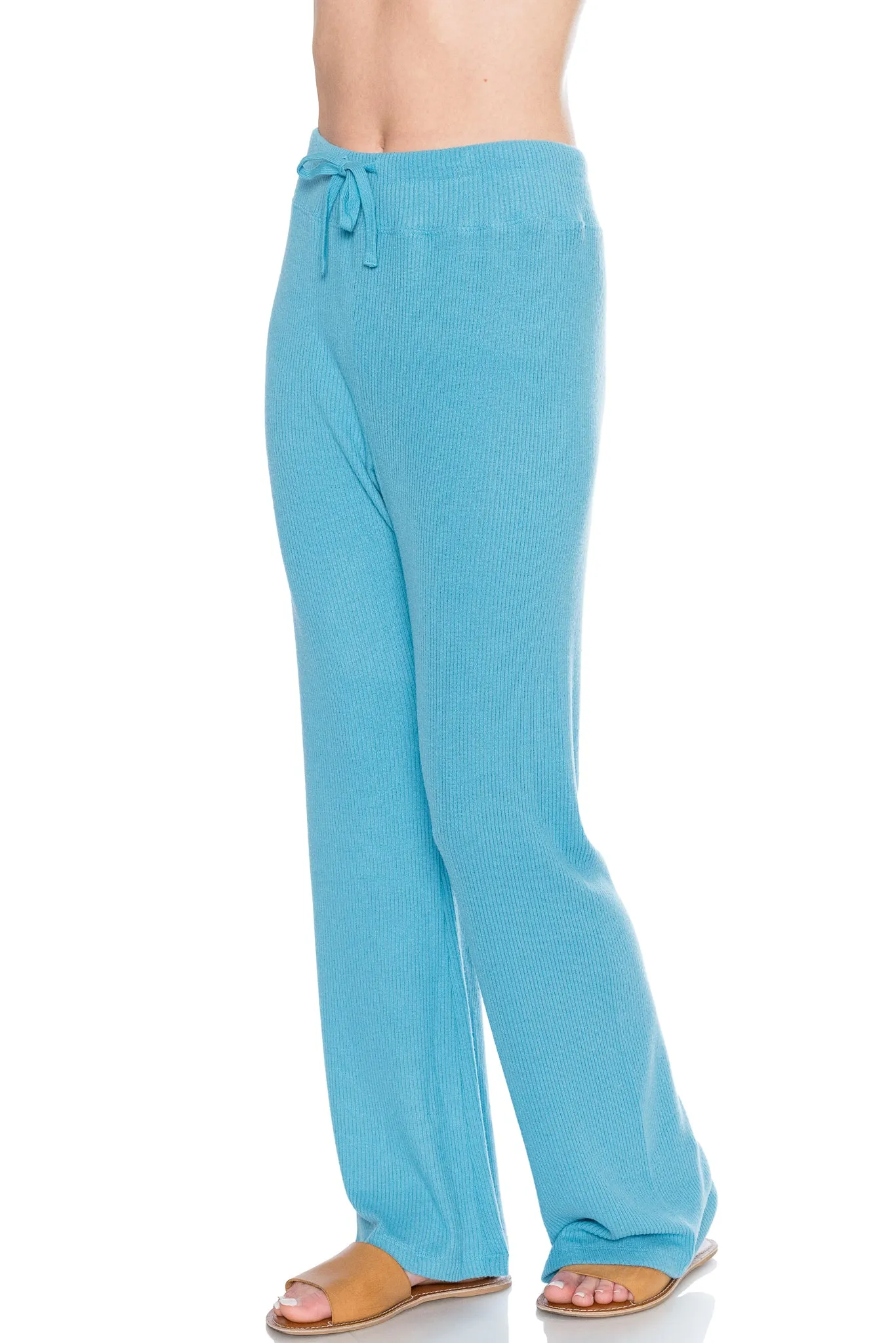Beach Walk Rib Flare Pant
