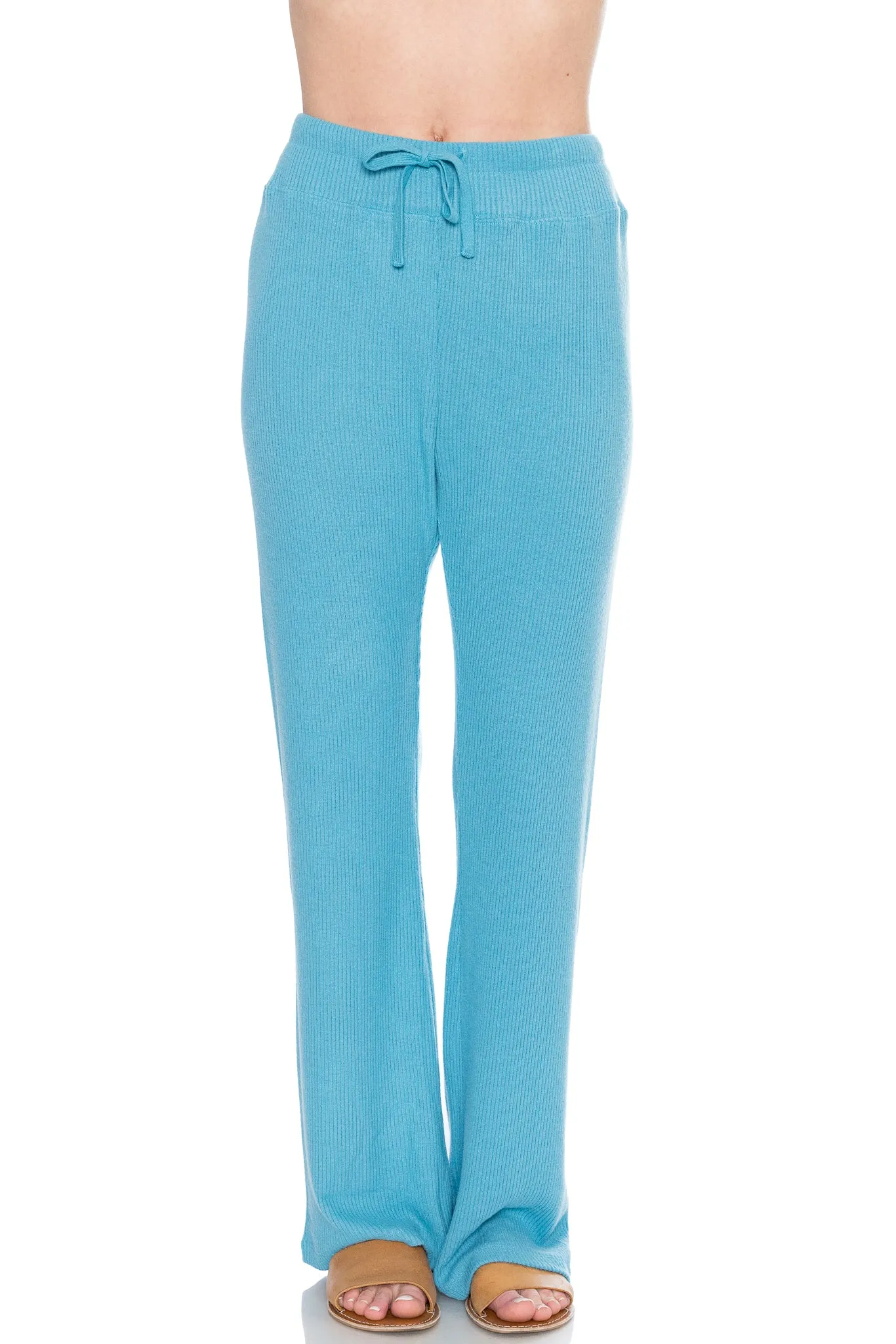 Beach Walk Rib Flare Pant