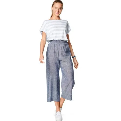 Burda Pattern 6229 Misses' Pull-on Pants (6-16)