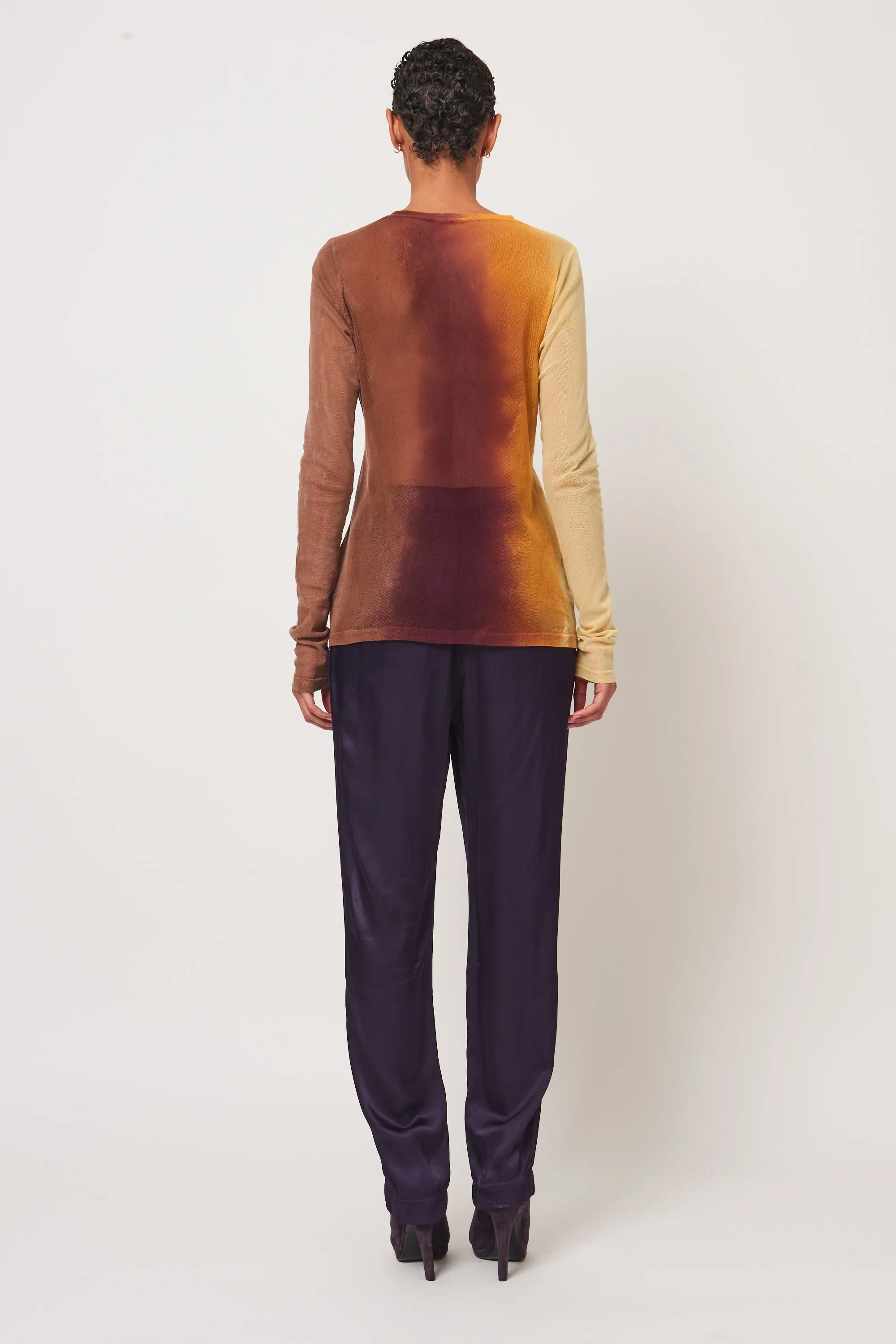 Burgundy Haze Treatment Liza T-Shirt