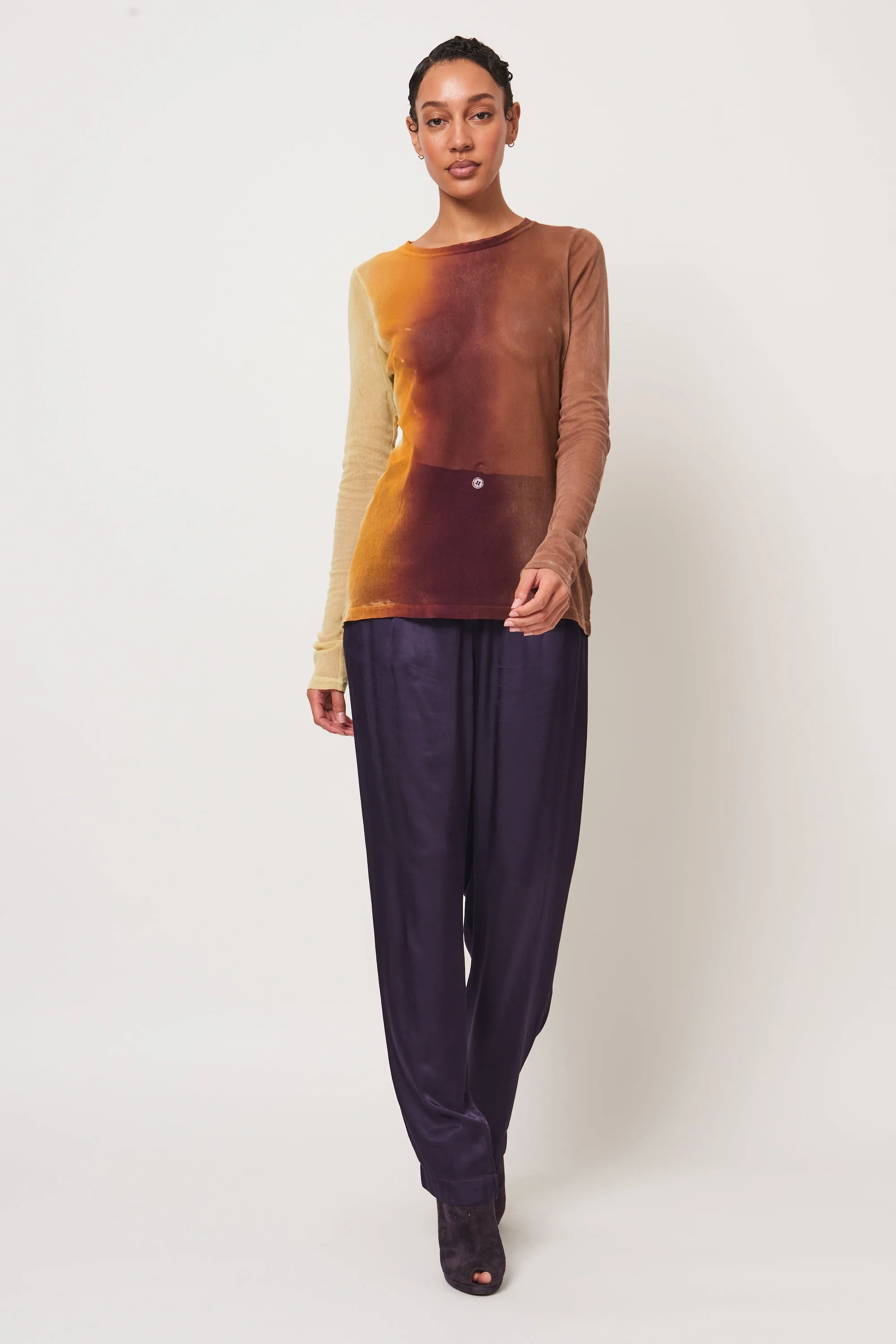 Burgundy Haze Treatment Liza T-Shirt