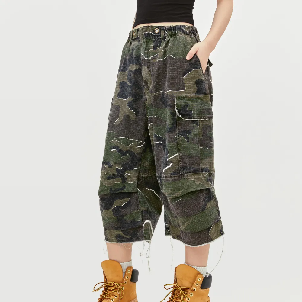 “Camouflage Slim Fit” Shorts