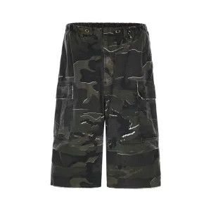 “Camouflage Slim Fit” Shorts