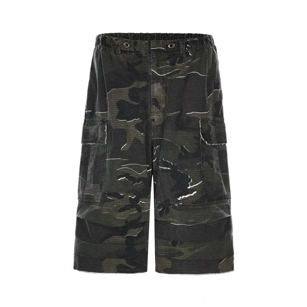 “Camouflage Slim Fit” Shorts