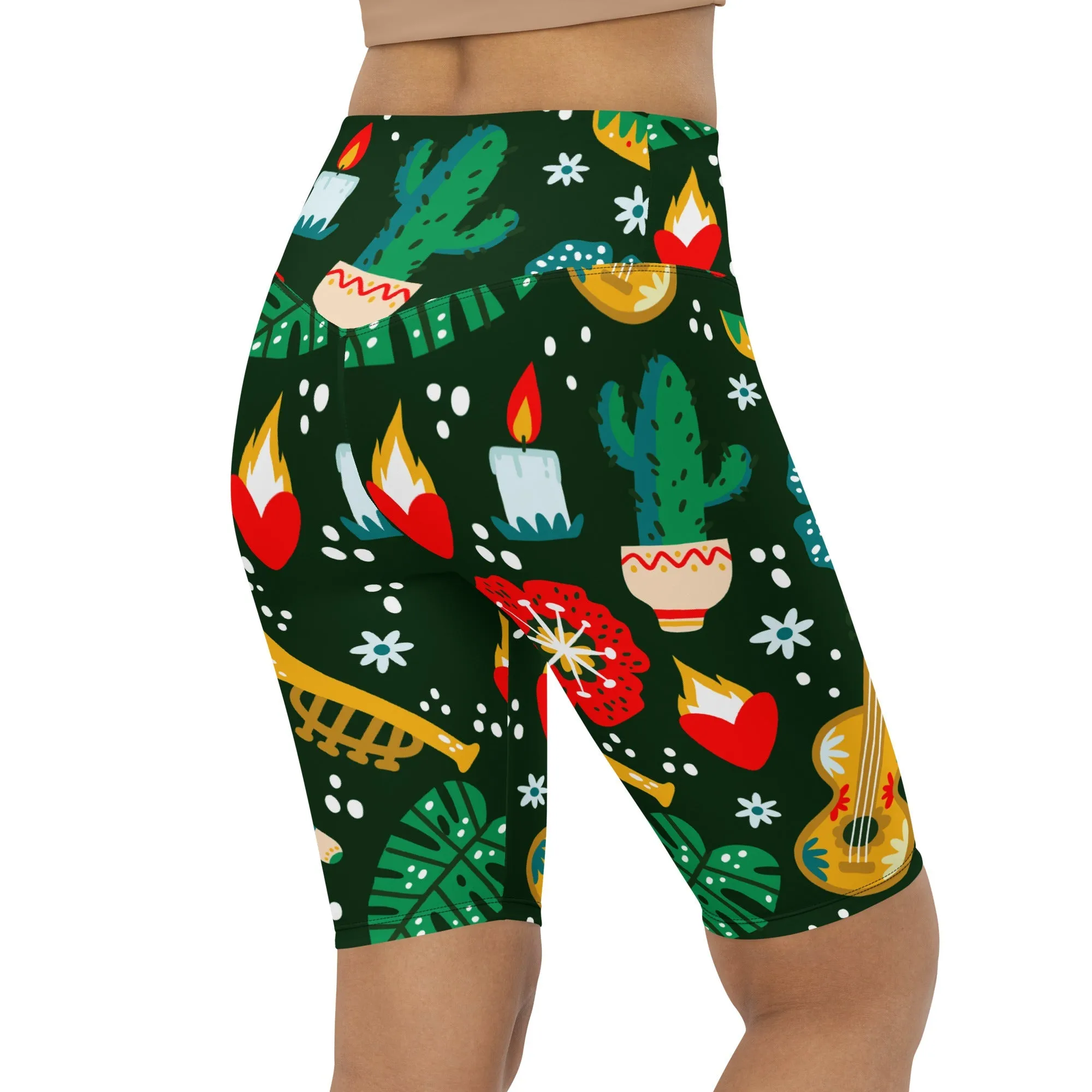 Cinco de Mayo Biker Shorts