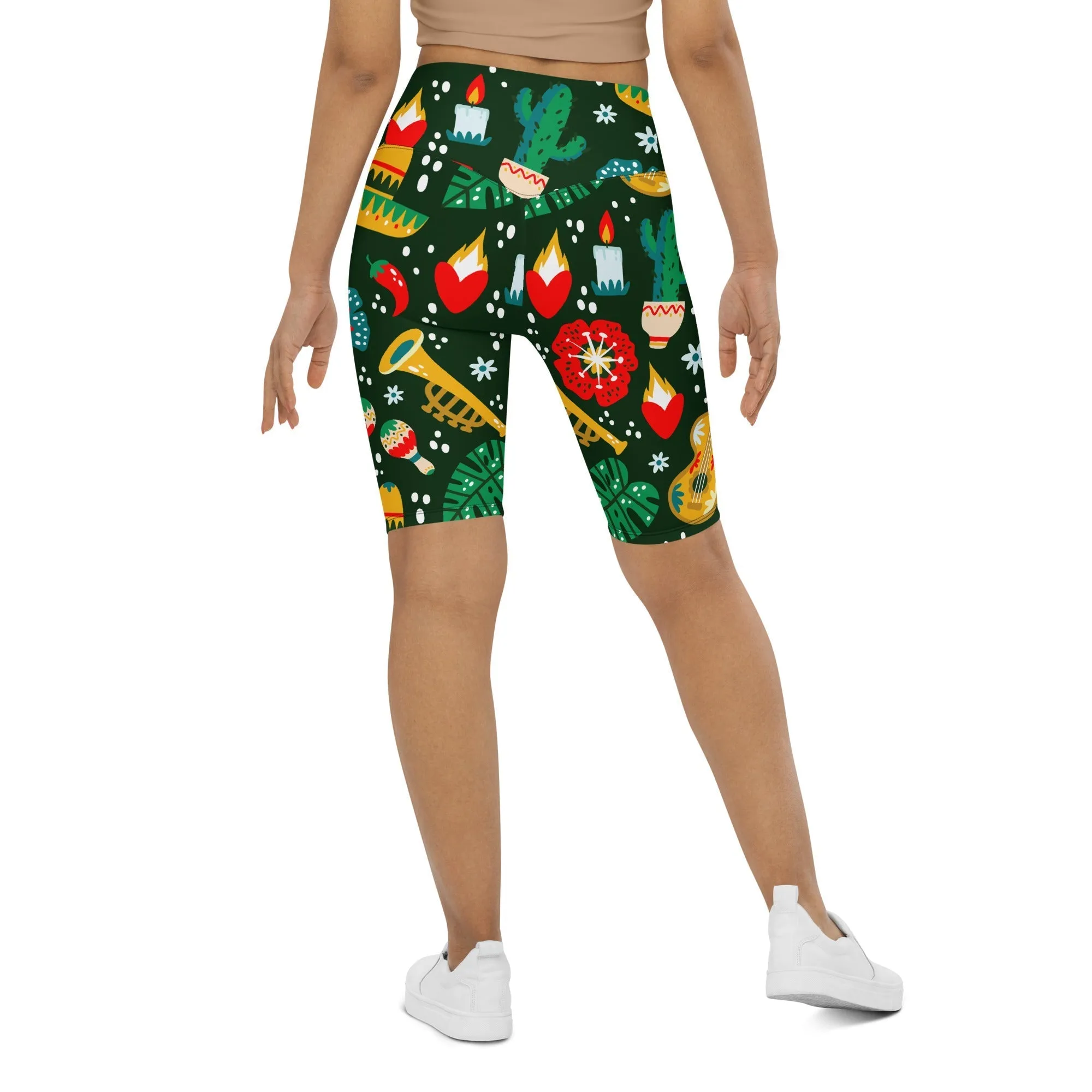 Cinco de Mayo Biker Shorts