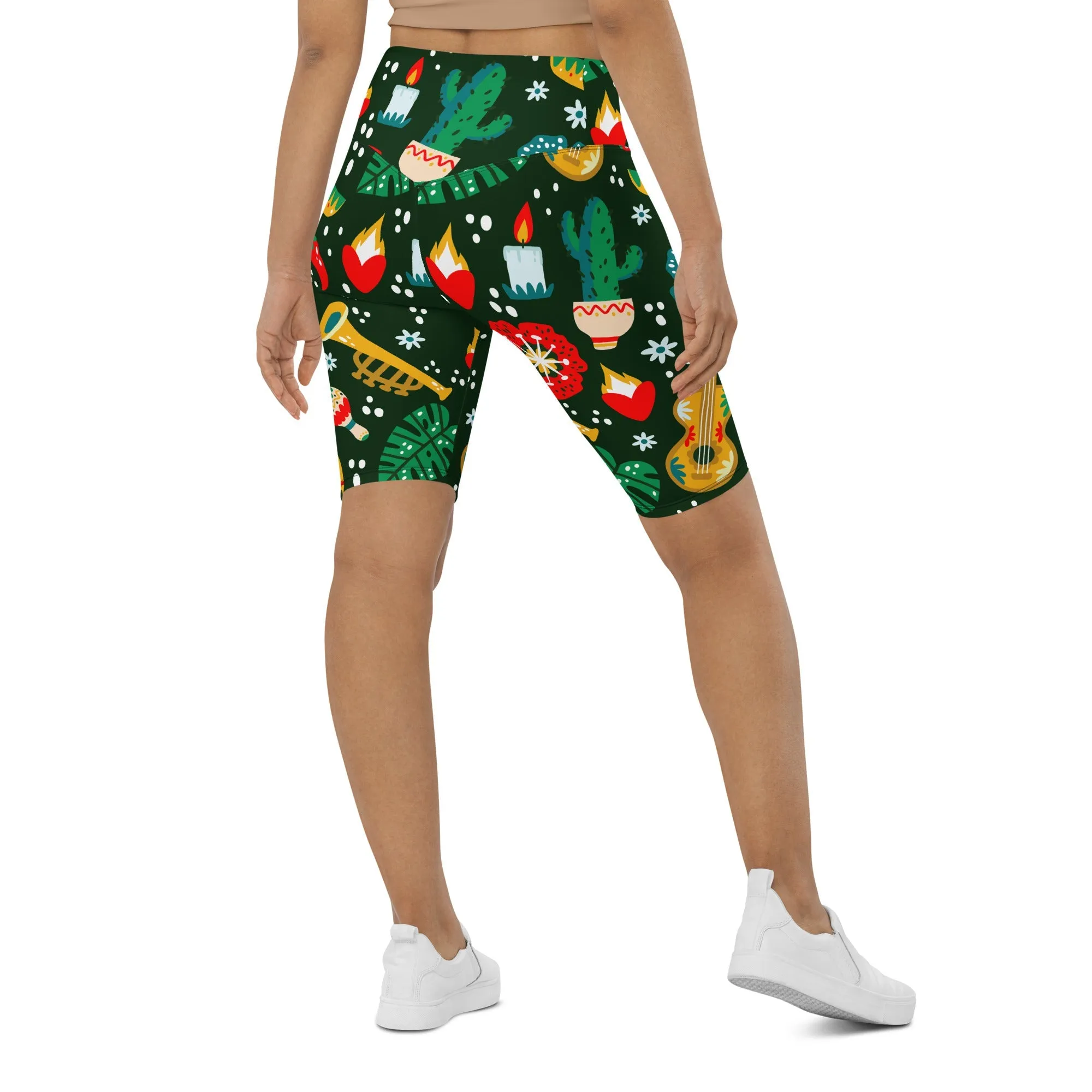 Cinco de Mayo Biker Shorts