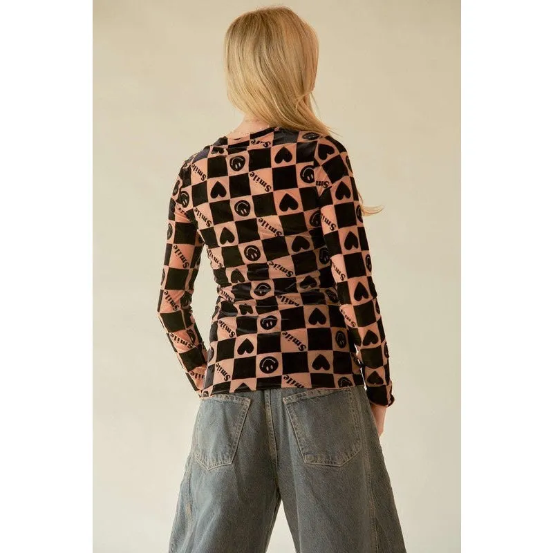 Heart & Soul Long Sleeve Top