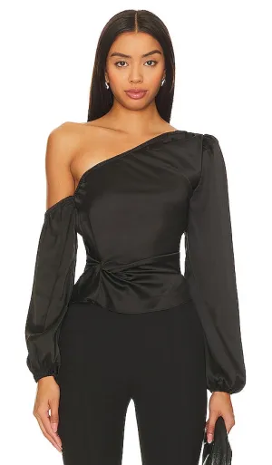 HEARTLOOM Aubrey Top in Black