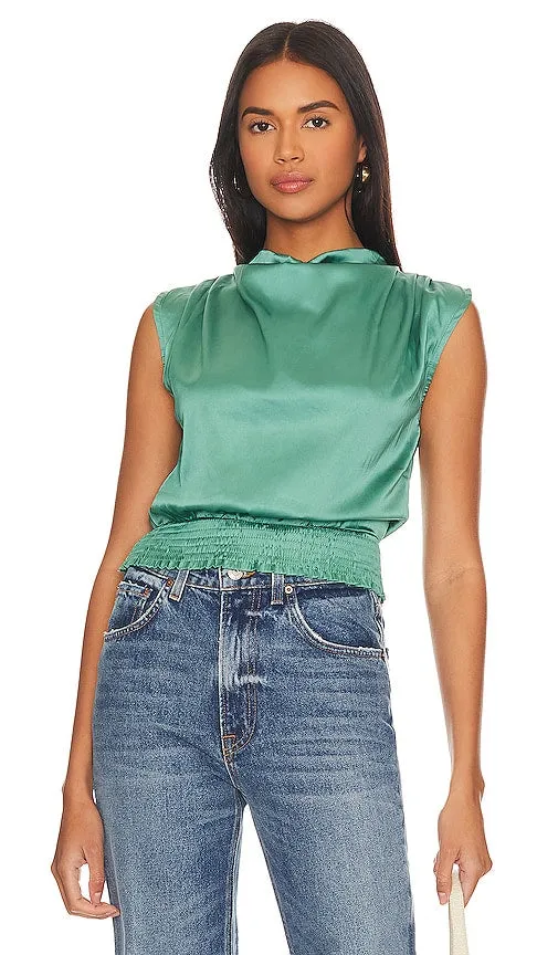HEARTLOOM Basha Top in Teal