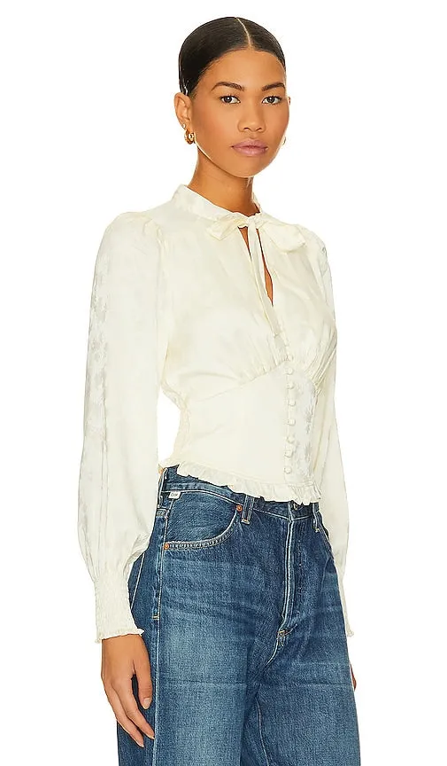 HEARTLOOM Hallie Top in Ivory