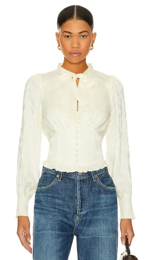 HEARTLOOM Hallie Top in Ivory