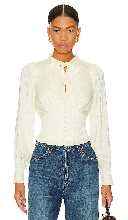 HEARTLOOM Hallie Top in Ivory