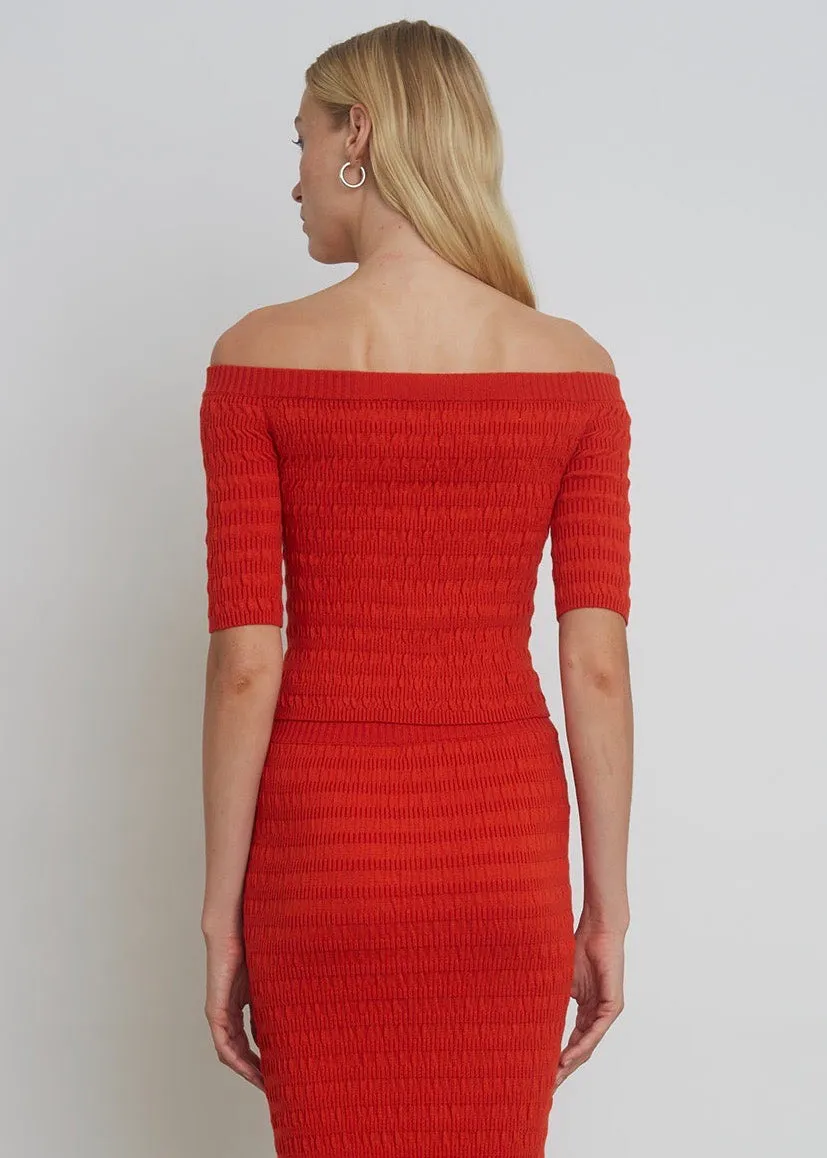 Helene Sweater (Tomato)