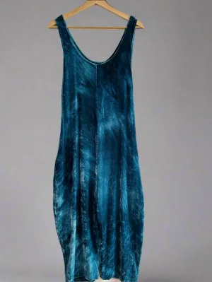 James Jumpsuit in Velvet