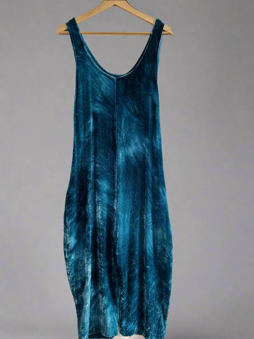 James Jumpsuit in Velvet