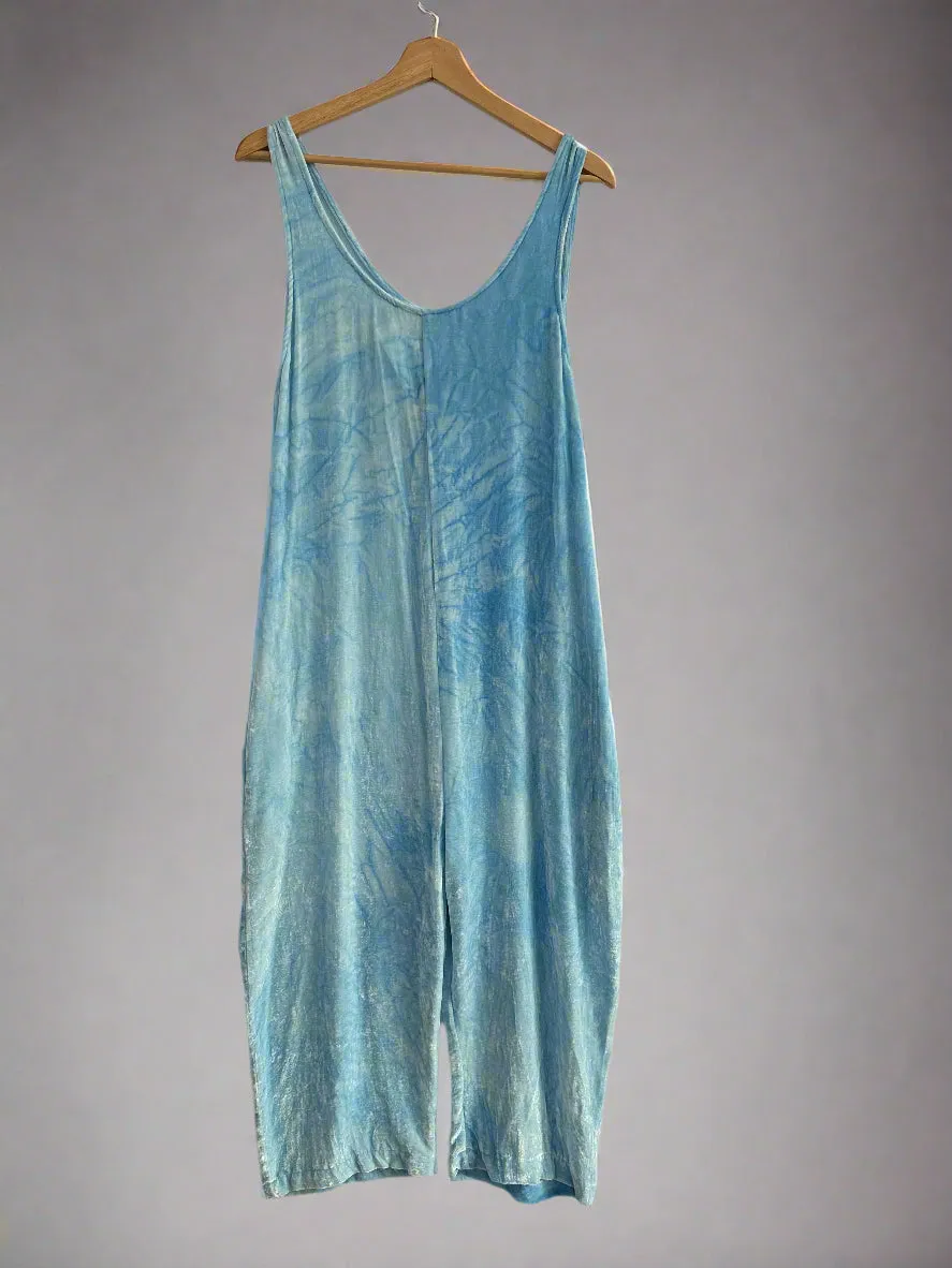 James Jumpsuit in Velvet