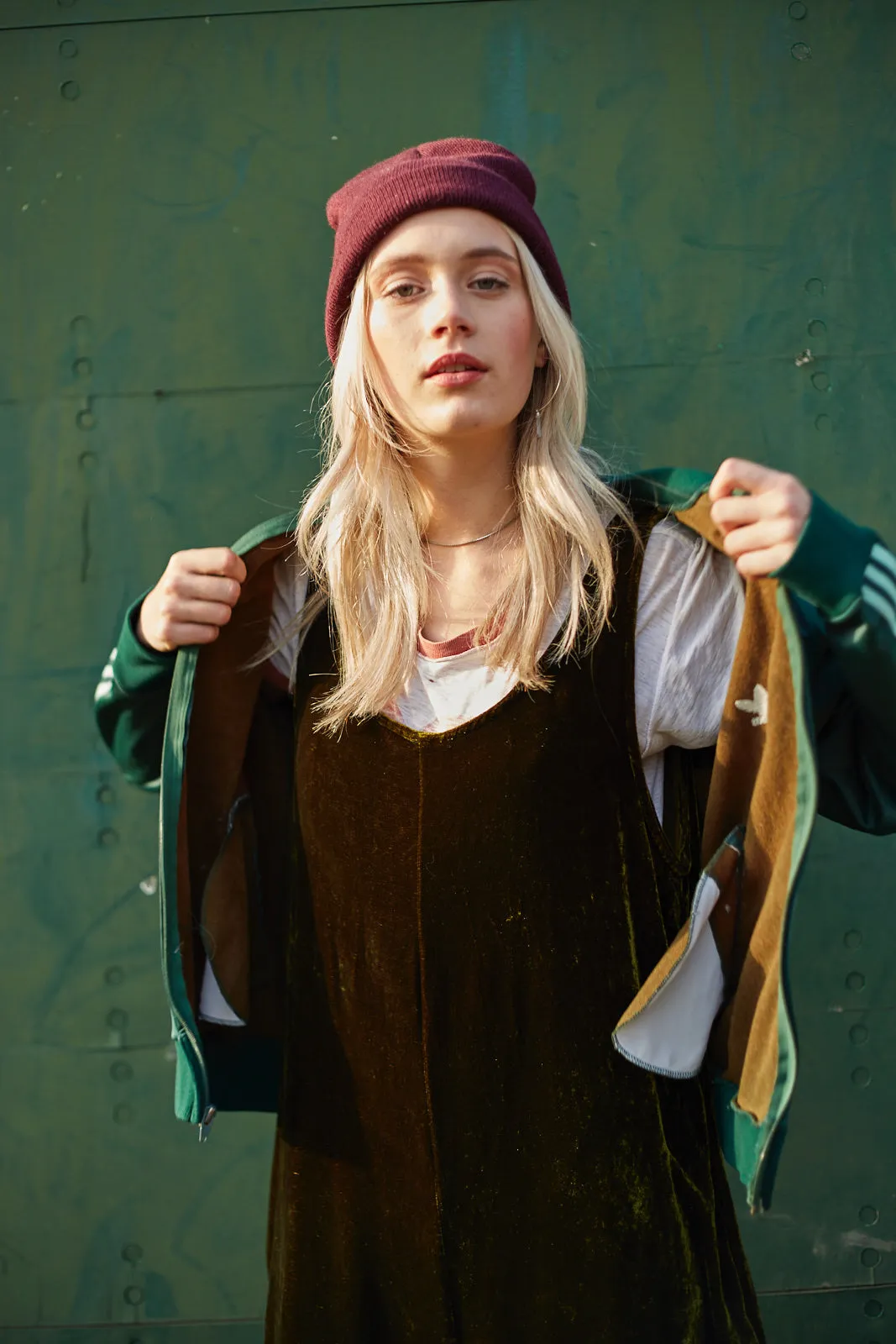 James Jumpsuit in Velvet