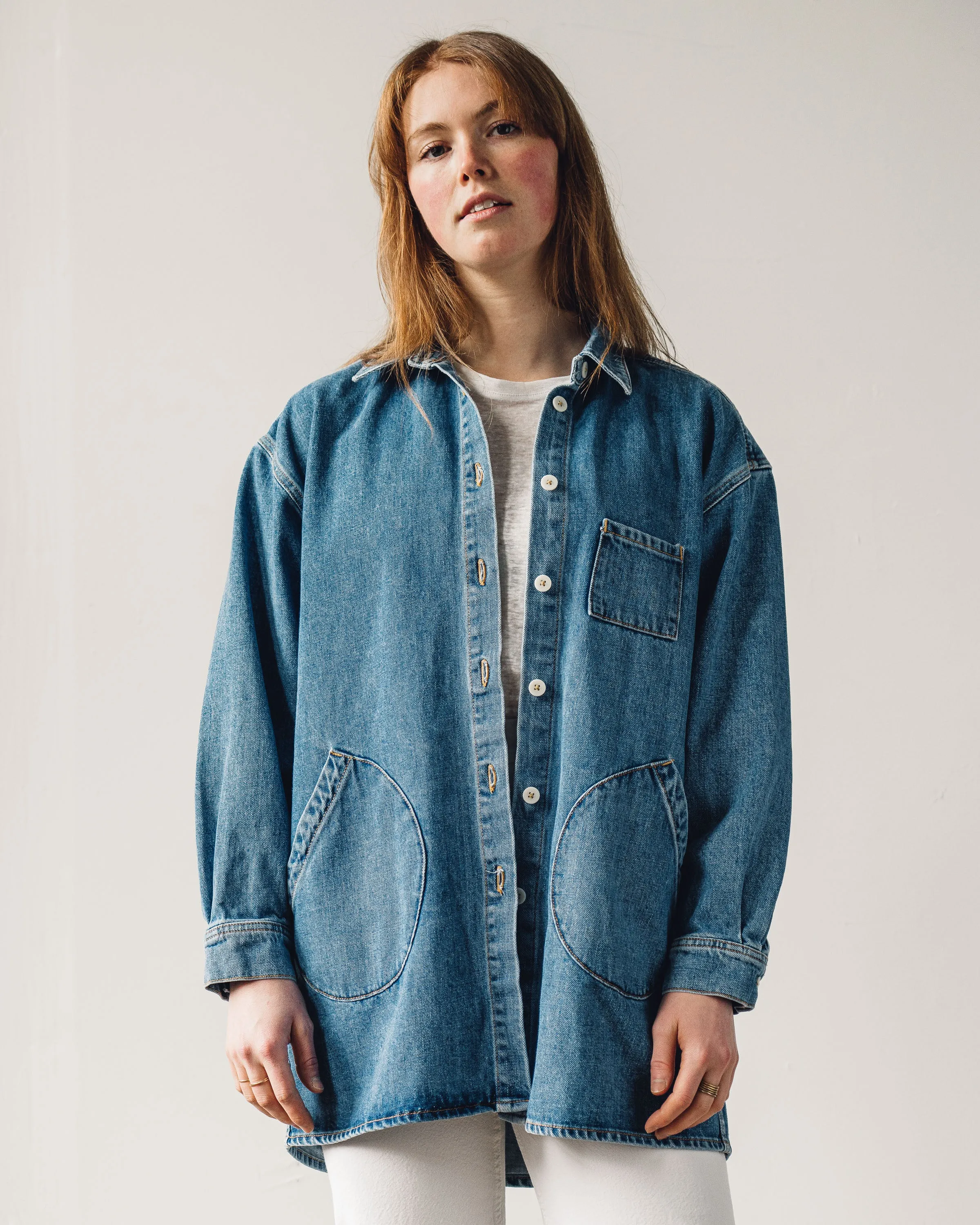 Jesse Kamm Okuda Jacket, Cowboy Blue