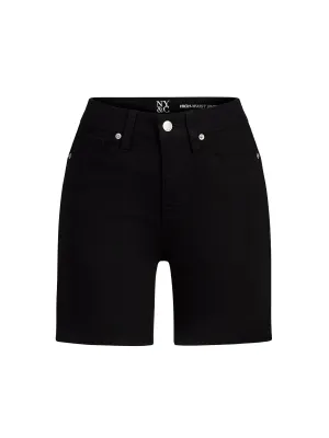 Lexi High-Waisted 5-Inch Black Short