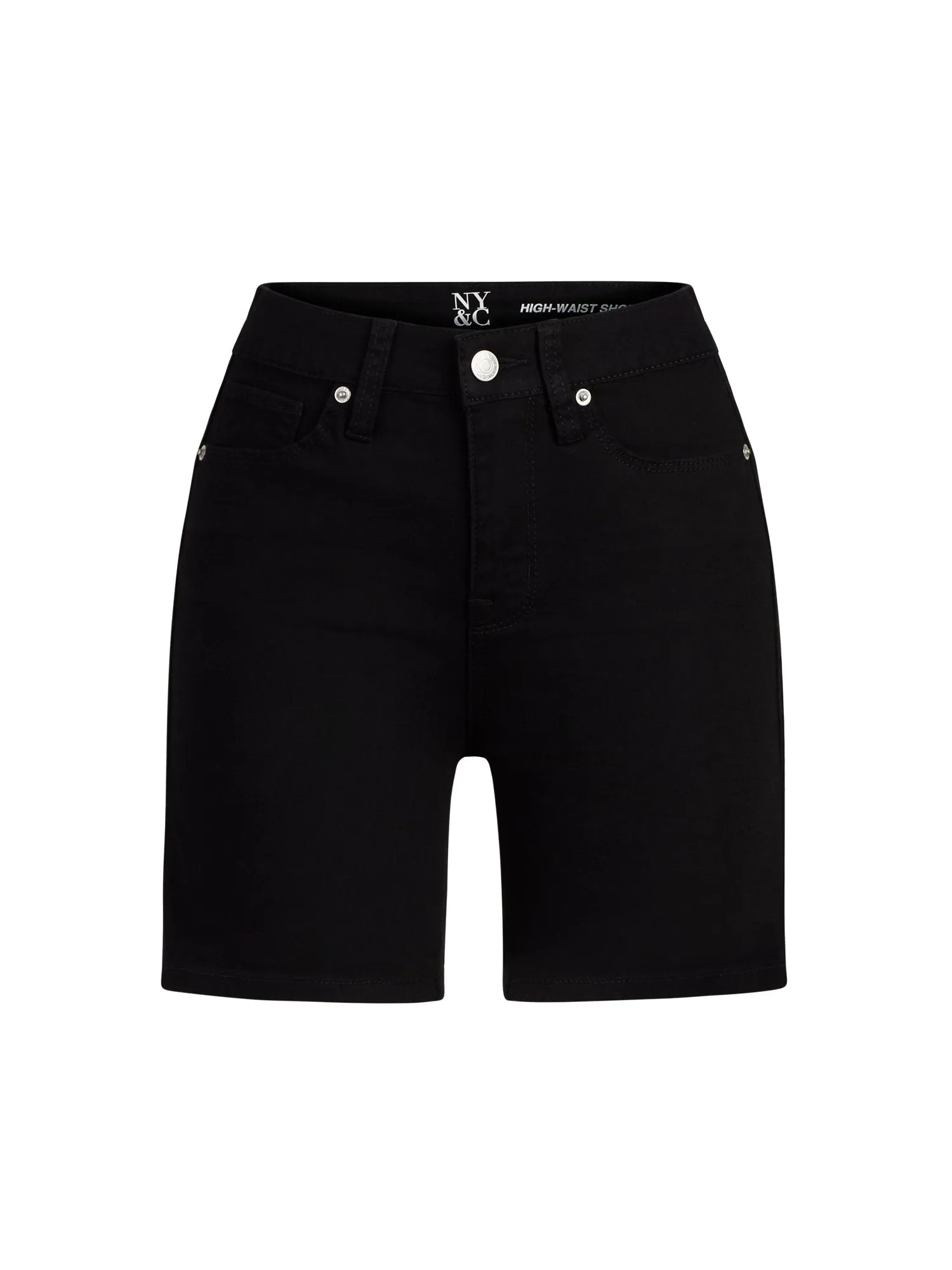 Lexi High-Waisted 5-Inch Black Short
