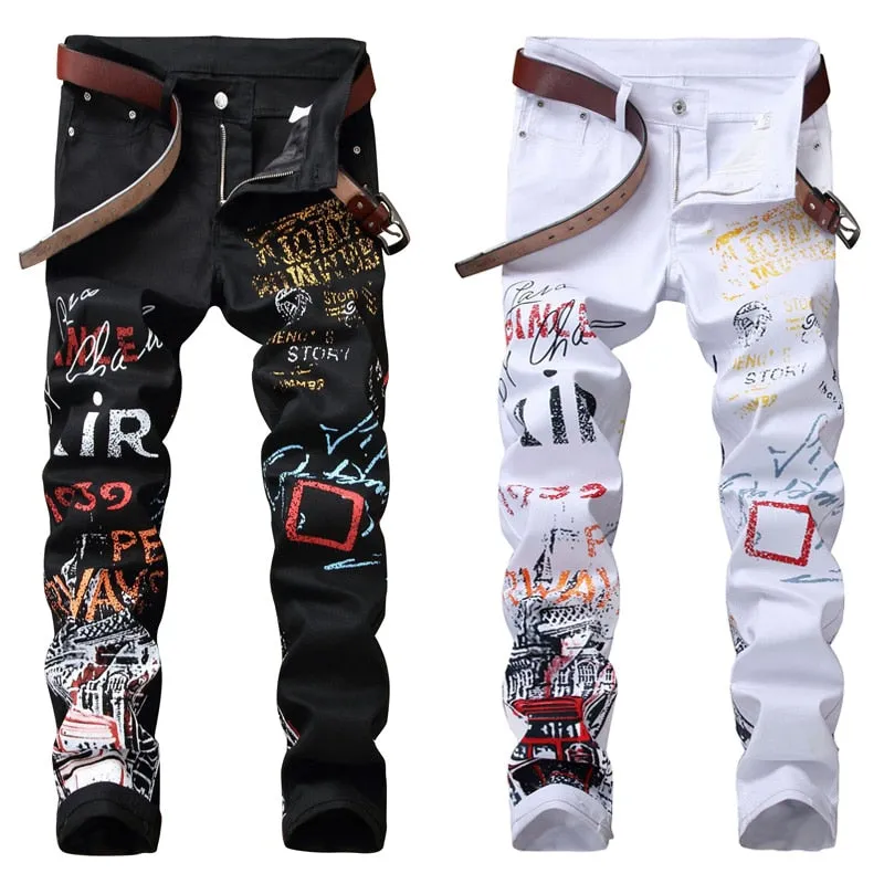 Men's Fashionable Casual Jeans - GlamzLife