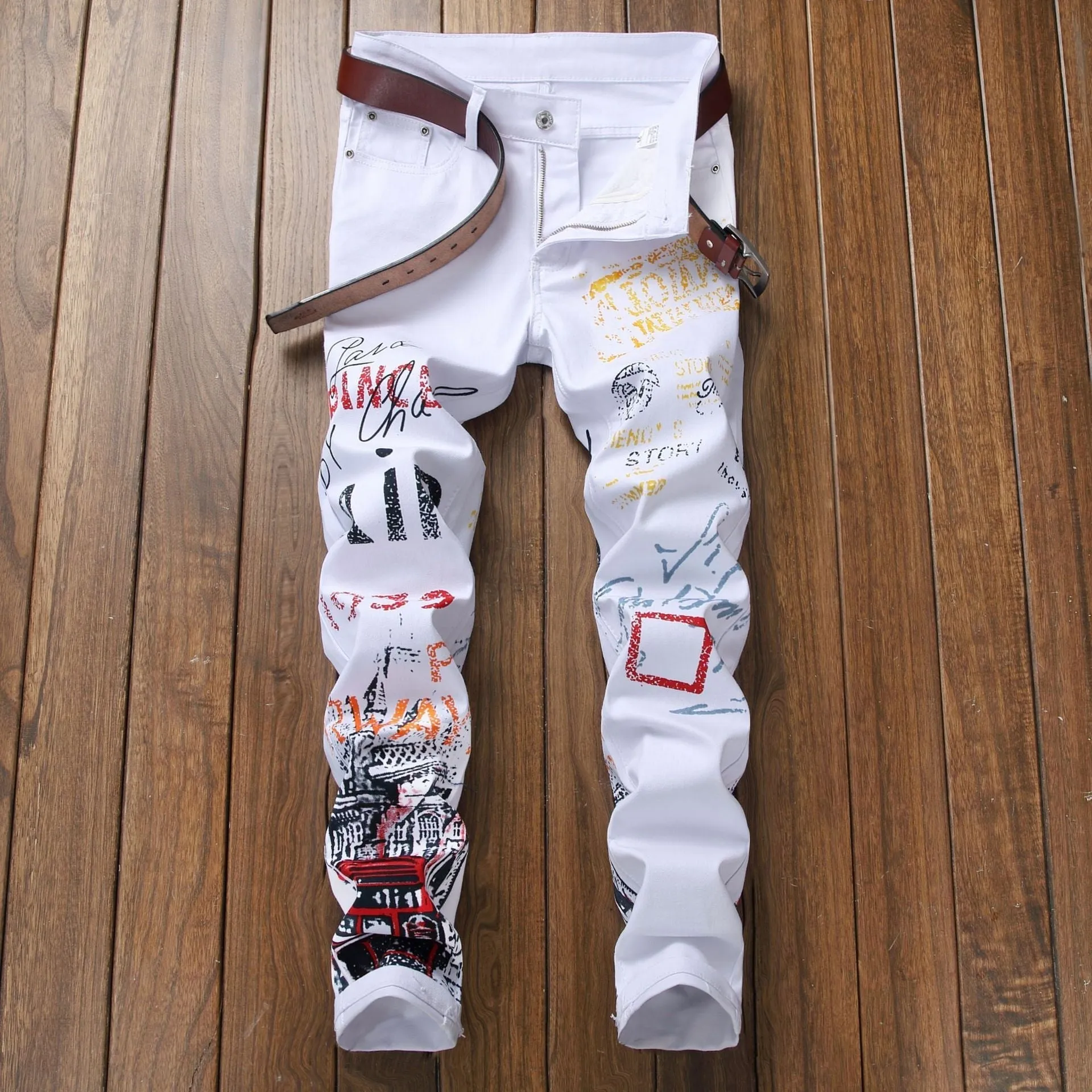 Men's Fashionable Casual Jeans - GlamzLife