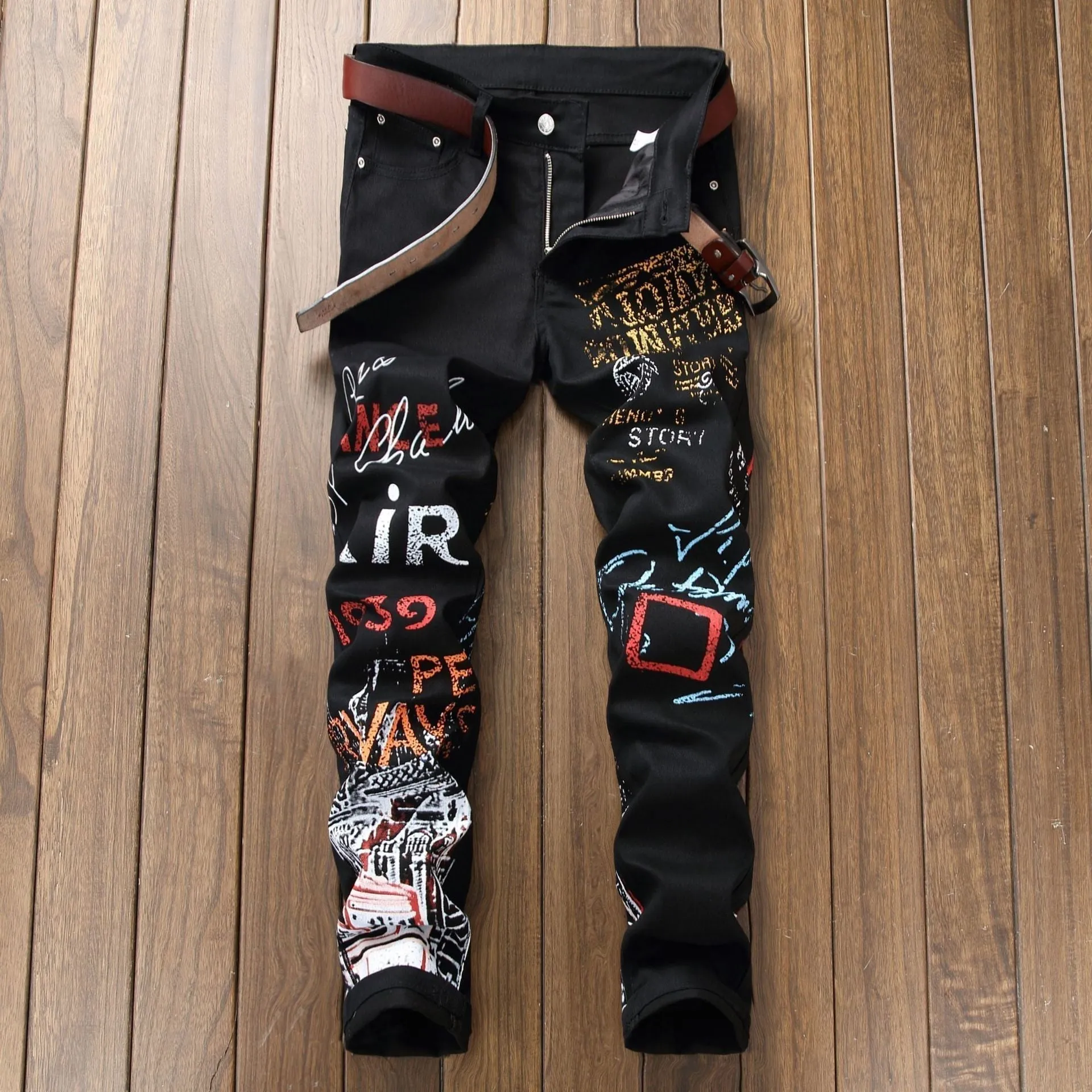 Men's Fashionable Casual Jeans - GlamzLife