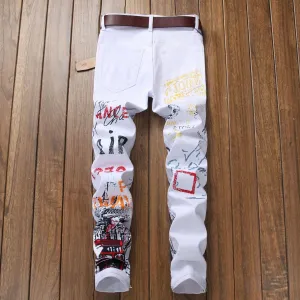 Men's Fashionable Casual Jeans - GlamzLife