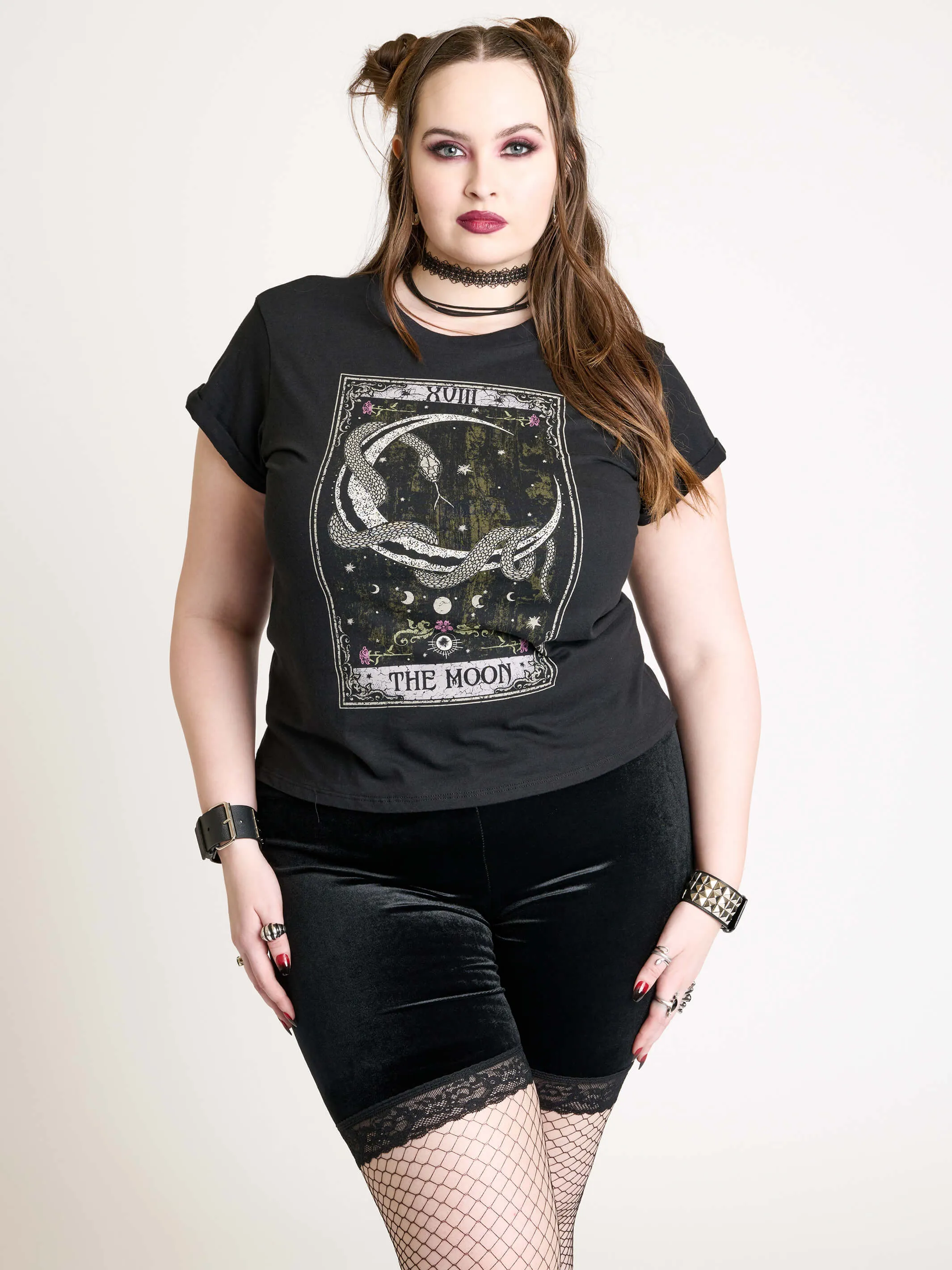 Moon Tarot Baby Tee