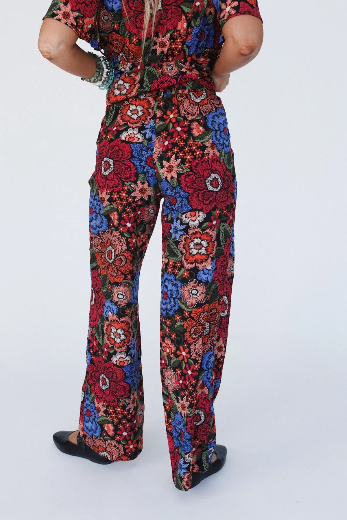 Moonlight Rhythm Pants - Black Multi
