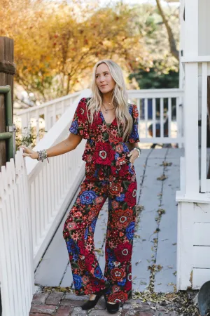 Moonlight Rhythm Pants - Black Multi
