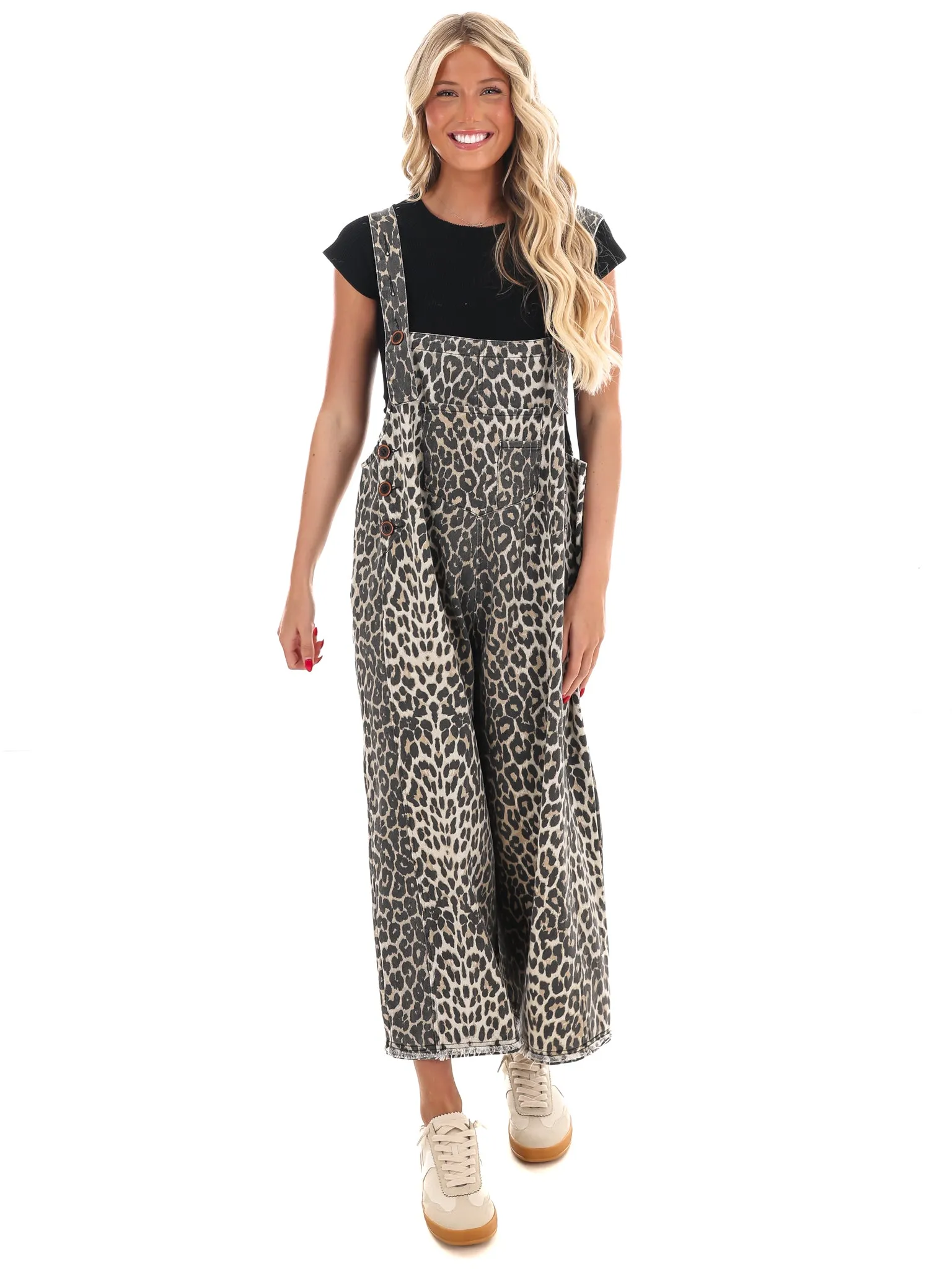 On the Hunt Leopard Overalls