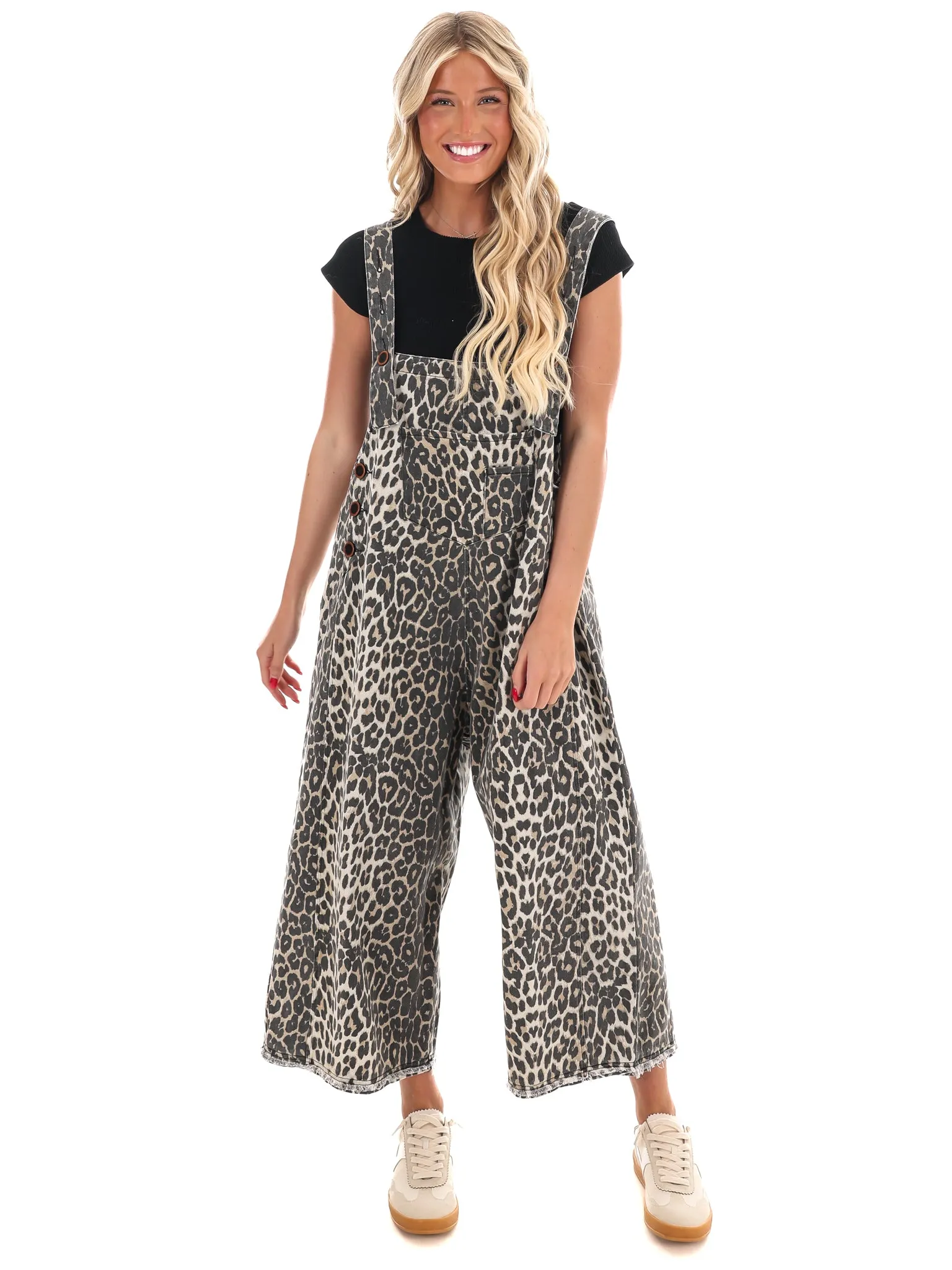 On the Hunt Leopard Overalls