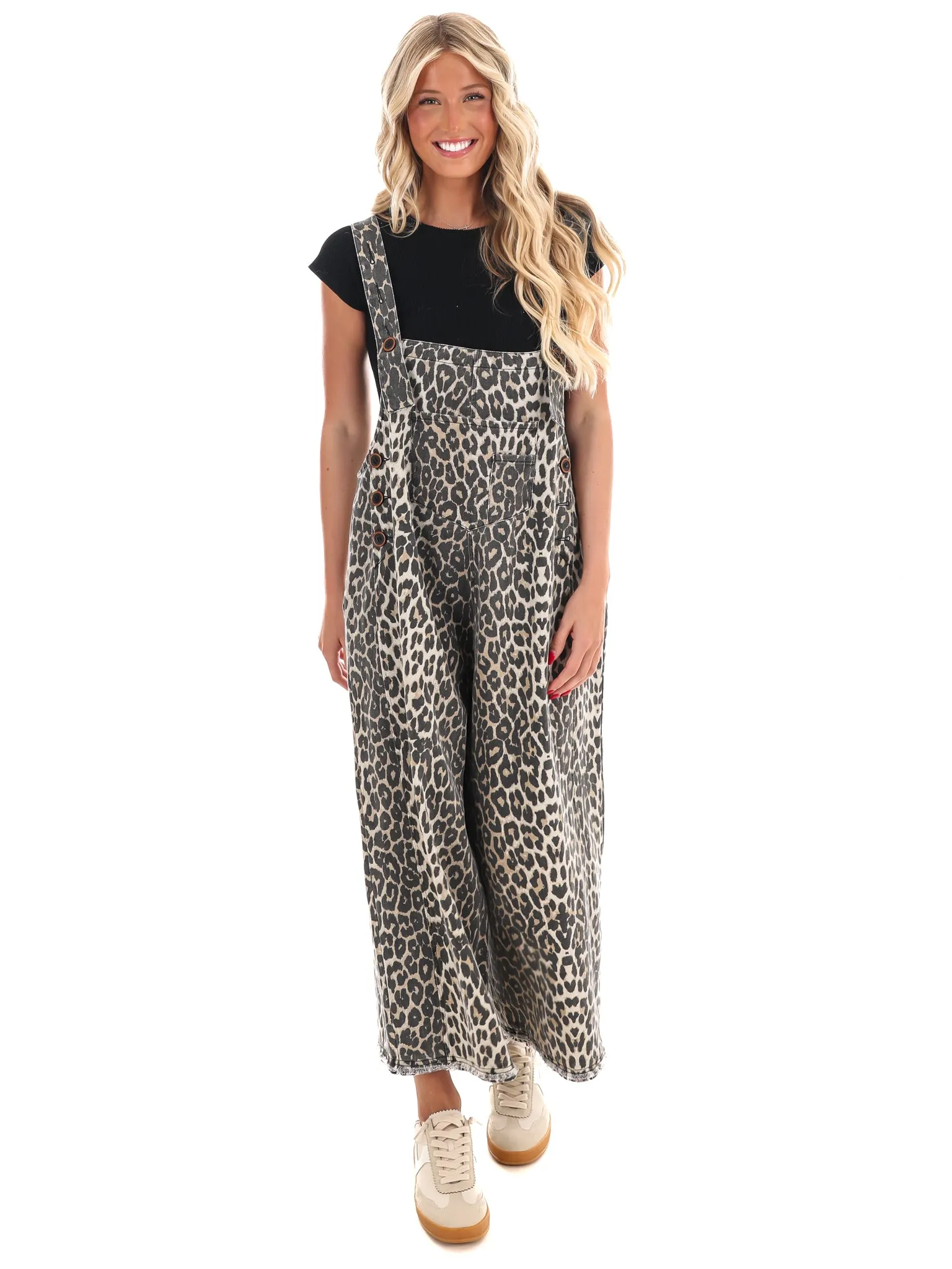 On the Hunt Leopard Overalls