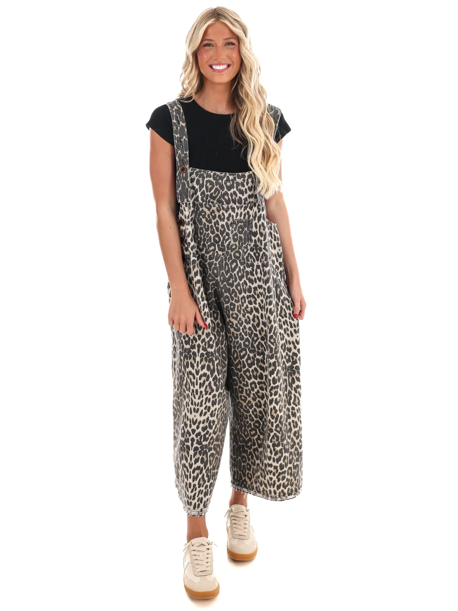 On the Hunt Leopard Overalls