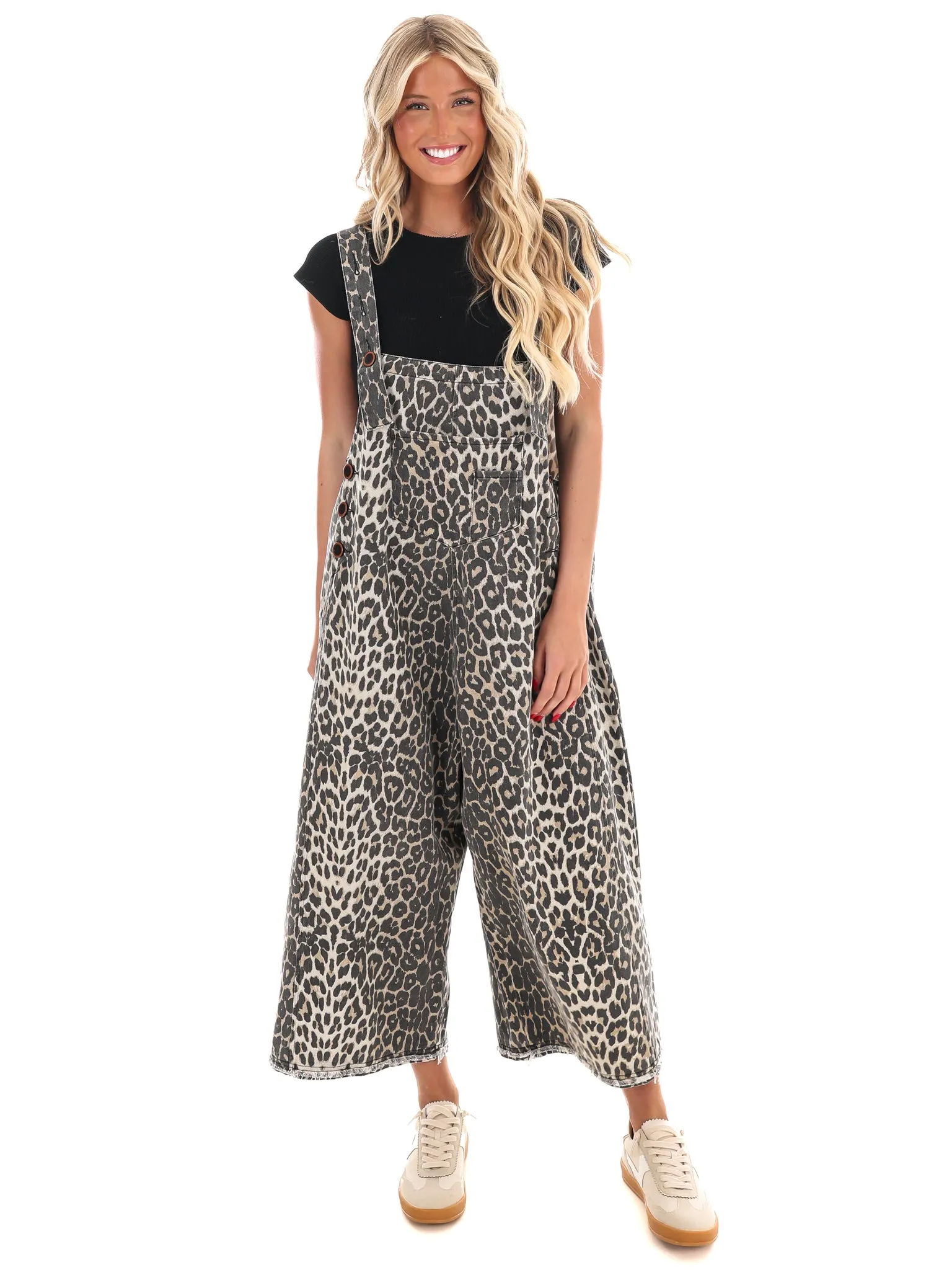On the Hunt Leopard Overalls