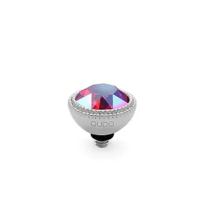 Qudo Fabero 11mm Silver Topper - Light Siam Shimmer
