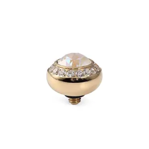 Qudo Tondo Deluxe 10mm Gold Topper - Light Grey Delite