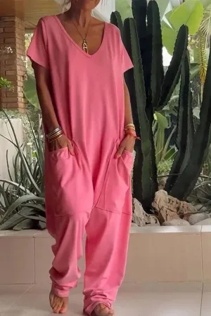 Sapphira™ Relaxed Style Jumpsuit