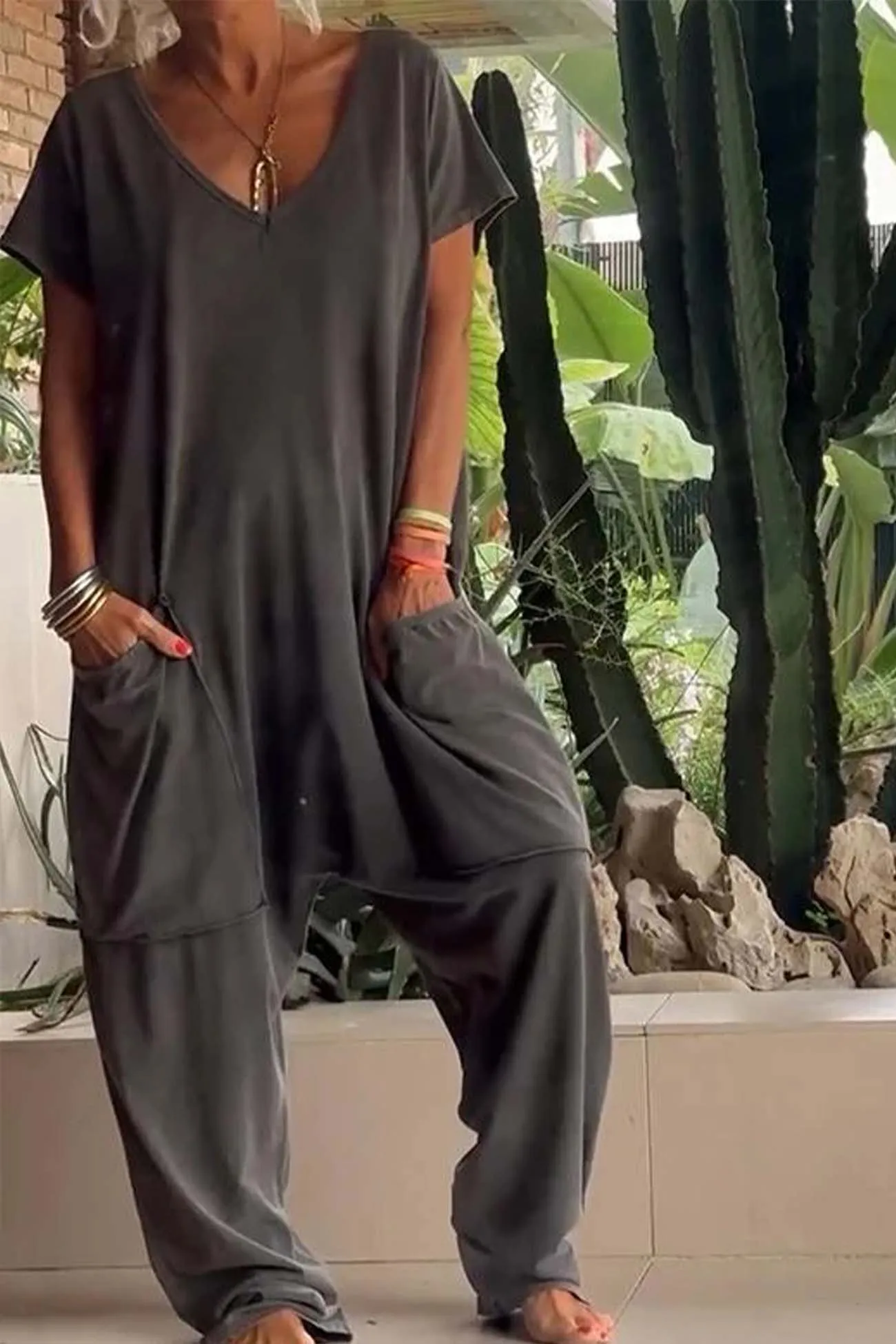 Sapphira™ Relaxed Style Jumpsuit