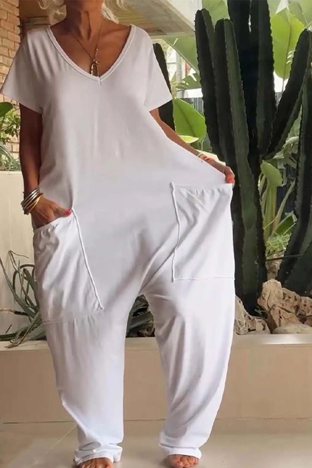 Sapphira™ Relaxed Style Jumpsuit