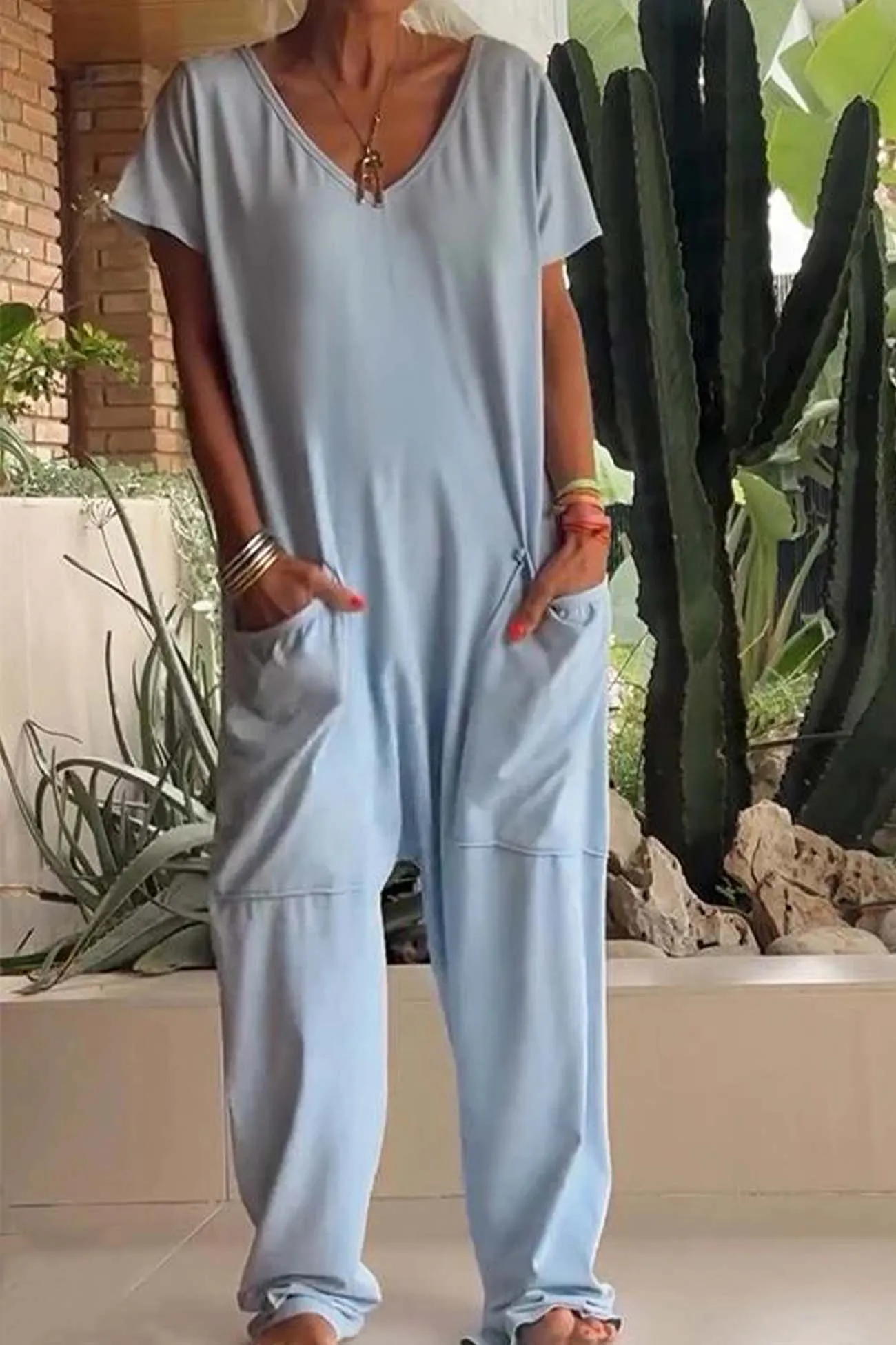 Sapphira™ Relaxed Style Jumpsuit