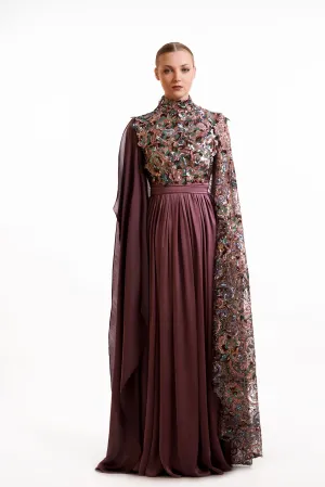Serenade in Silk Dress