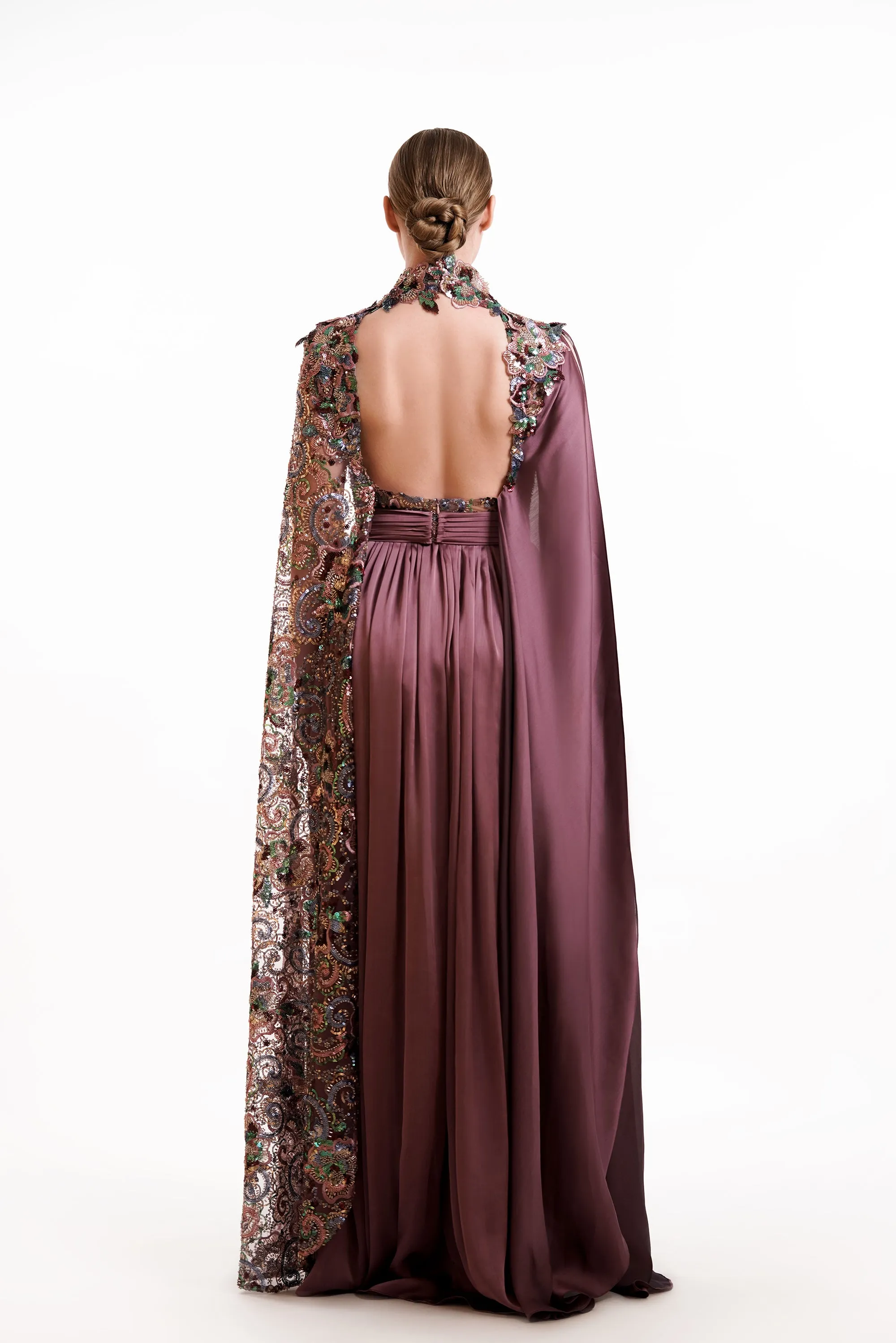 Serenade in Silk Dress