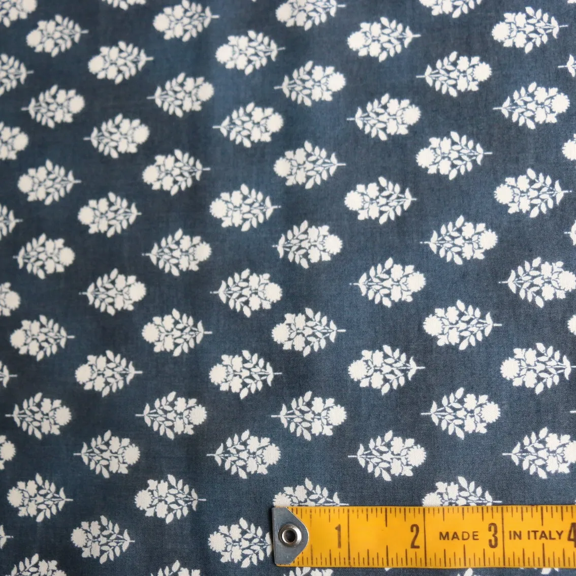 Simi Blossom Navy Cotton Voile