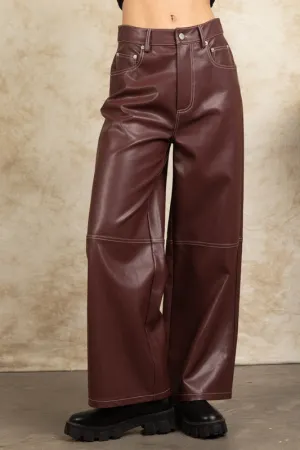 Ultra Wide Leg High Rise Pant