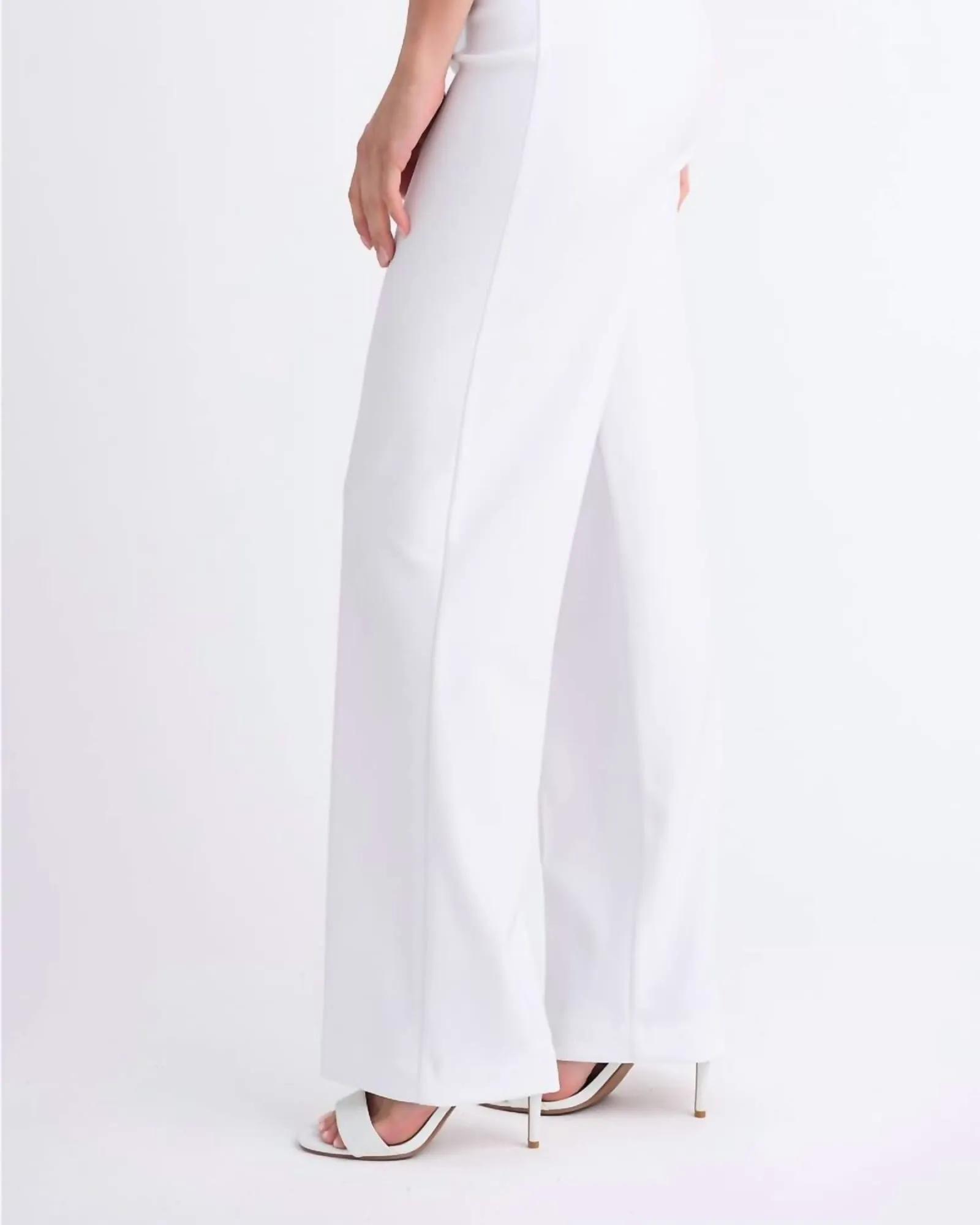 Wide Leg Pants In Vanilla | Vanilla